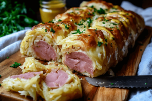 serving suggestions for pastrami and sauerkraut rolls