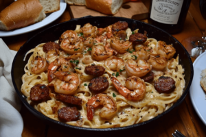 Serving suggestions for Southern pasta recipe