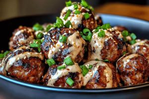 Korean BBQ Meatballs