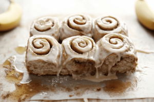 Delicious Banana Bread Cinnamon Rolls