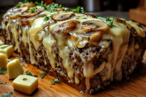 Classic Philly Cheesesteak Meatloaf