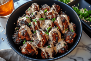 fun variations of korean BBQ meatballs