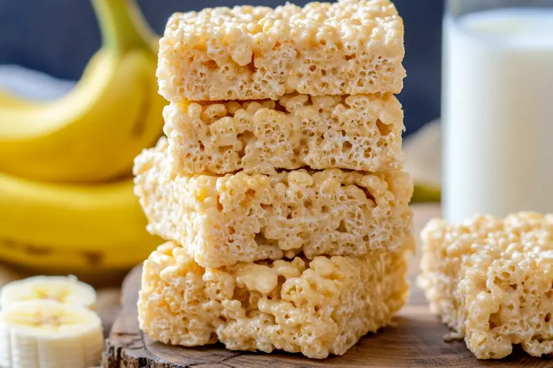  Banana Pudding Rice Krispie Treat