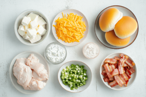 Crock Pot Ranch Chicken Sandwich Ingredients