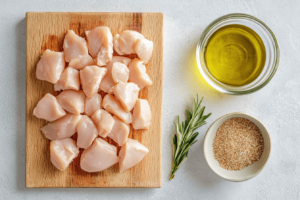 Air Fryer Ranch-Crusted Chicken Bites Ingredients