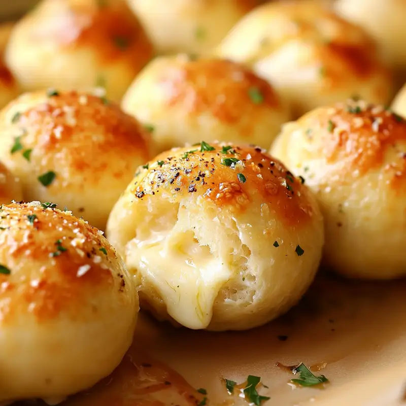 Garlic Butter Cheese Bombs Recipe