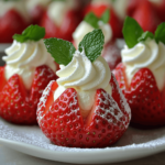 Cheesecake Stuffed Strawberries Recipe