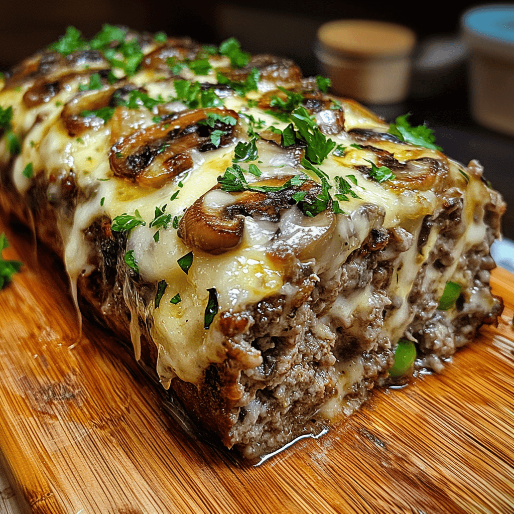 Classic Philly Cheesesteak Meatloaf Recipe