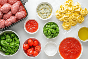 Slow Cooker Tomato Tortellini Soup With Ground Beef Ingredients