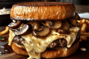 Swiss Mushroom Melt Delight