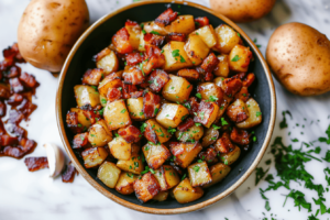 Benefits-of-bacon-and-honey-in-honey-bacon-roasted-potatoes-recipe