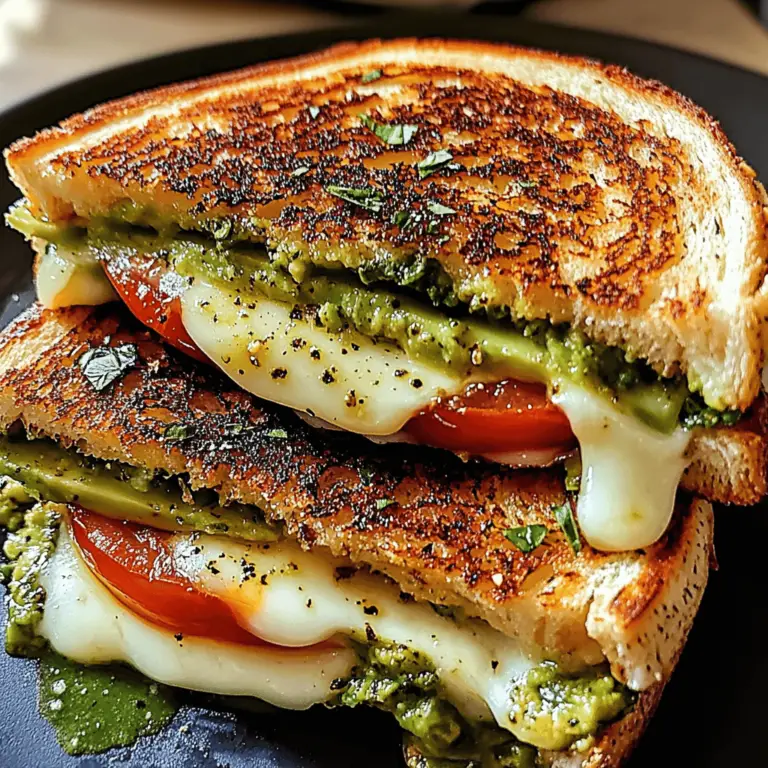 Avocado, Mozzarella, And Tomato Grilled Cheese Recipe