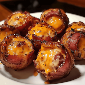 Cheddar-Stuffed BBQ Bacon Bomb Recipe