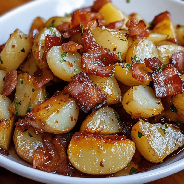 Honey Bacon Roasted Potatoes Recipe