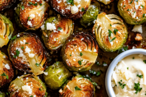 healthier brussels sprouts recipe