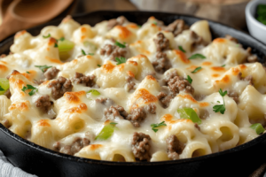 Philly Cheese Steak Casserole