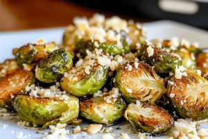 healthy roasted brussels sprouts