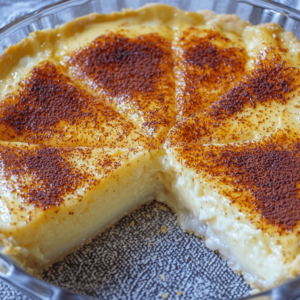 Magic Crust Custard Pie Recipe