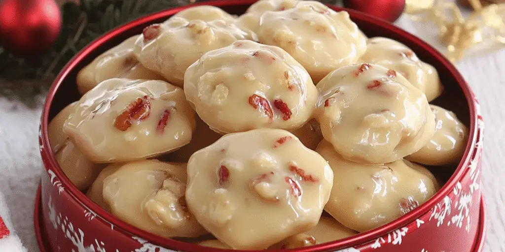 Vanilla Pecan Pralines Recipe