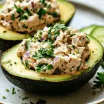 Protein-Packed Tuna Stuffed Avocados Recipe