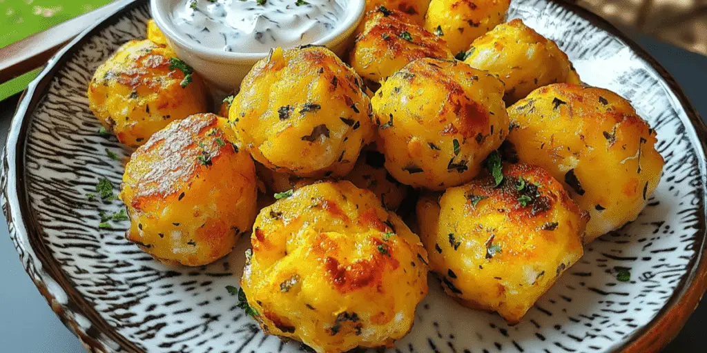 Yellow Squash Tots Recipe