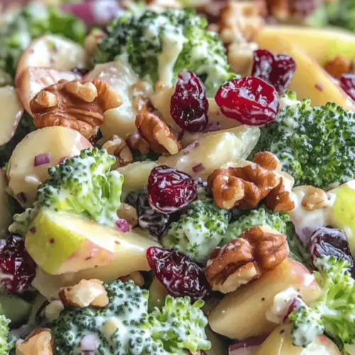 Honeycrisp Apple Broccoli Salad Recipe