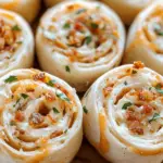 Cheddar Bacon Ranch Pinwheels Recipe