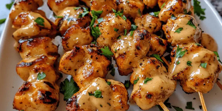 Bang Bang Chicken Skewers Recipe
