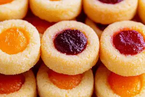 homemade thumbprint cookies