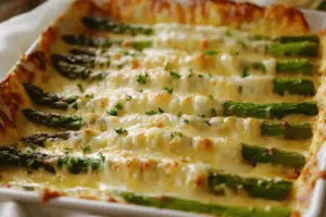 Cheesy Baked Asparagus Serving Suggestions