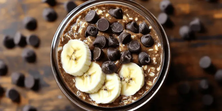 Brownie Batter Overnight Oats Recipe