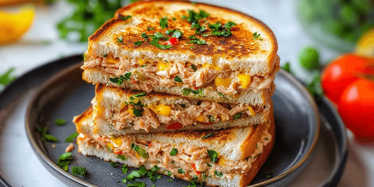 Easy Tuna Melt Recipe