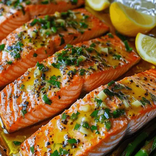 Garlic Butter Salmon & Asparagus Recipe