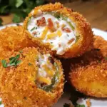 Jalapeño Popper Stuffed Onion Rings Recipe