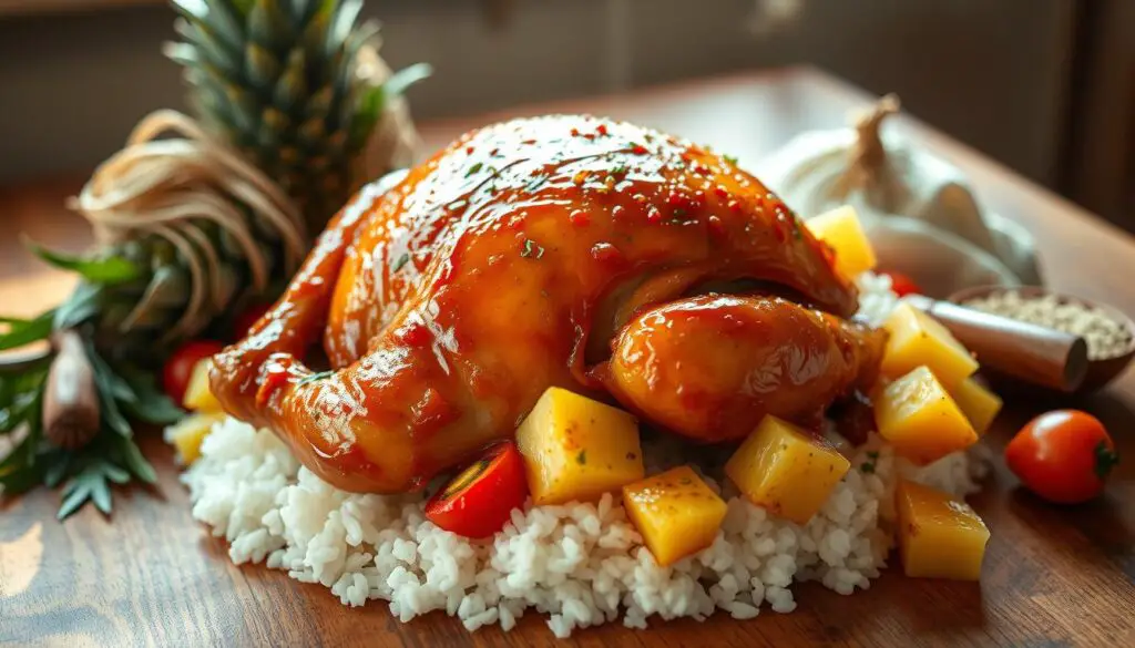 delicious crockpot chicken dish