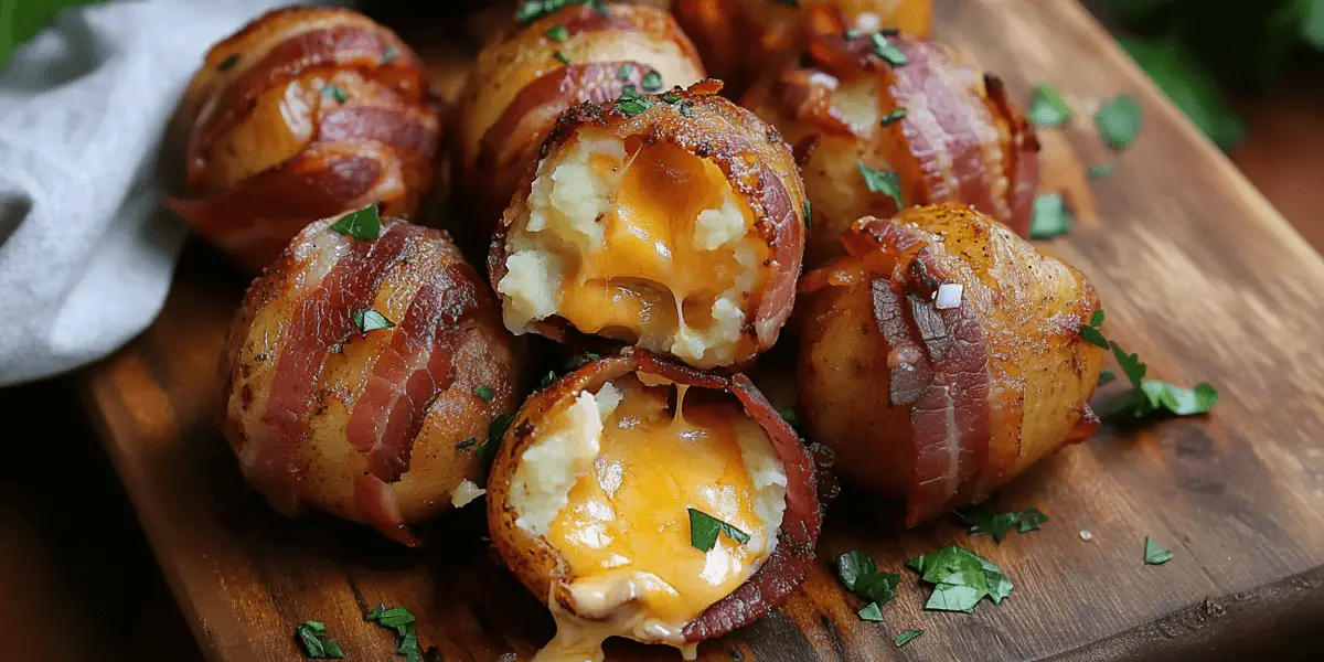 Mashed Potato Bacon Bombs Recipe