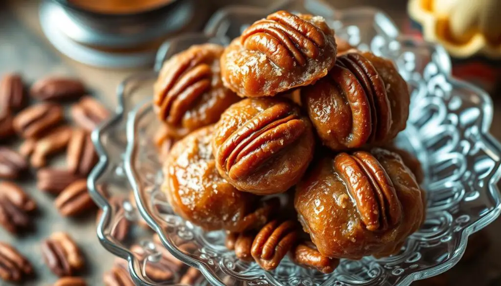 serving pralines