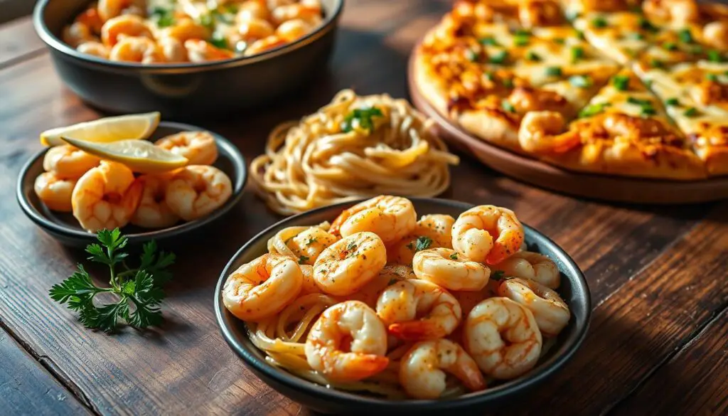 variations of shrimp scampi