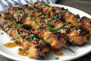 grilled teriyaki chicken