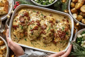 homemade smothered chicken