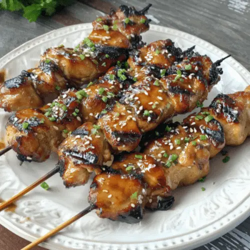 Teriyaki Chicken Skewers Recipe