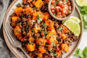 Delicious Sweet Potato Dinner