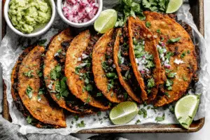 Crispy Black Bean Tacos Recipe