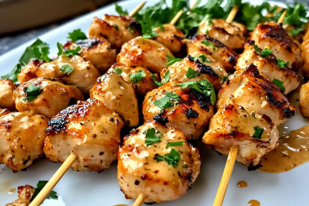 Bang Bang Chicken Skewers Recipe Bang Bang Chicken Skewers Recipe