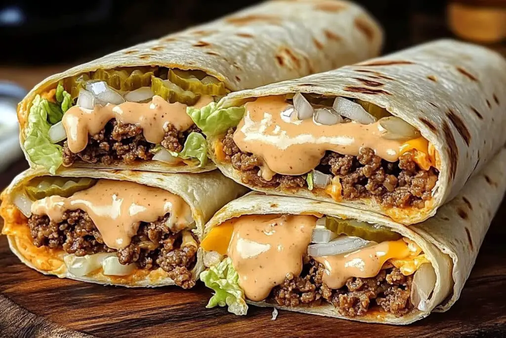Big Mac wraps Recipe Big Mac wraps Recipe
