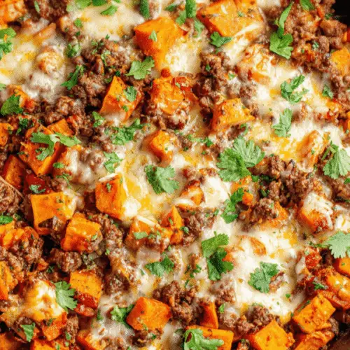 Southwest Beef and Sweet Potato Skillet Recipe