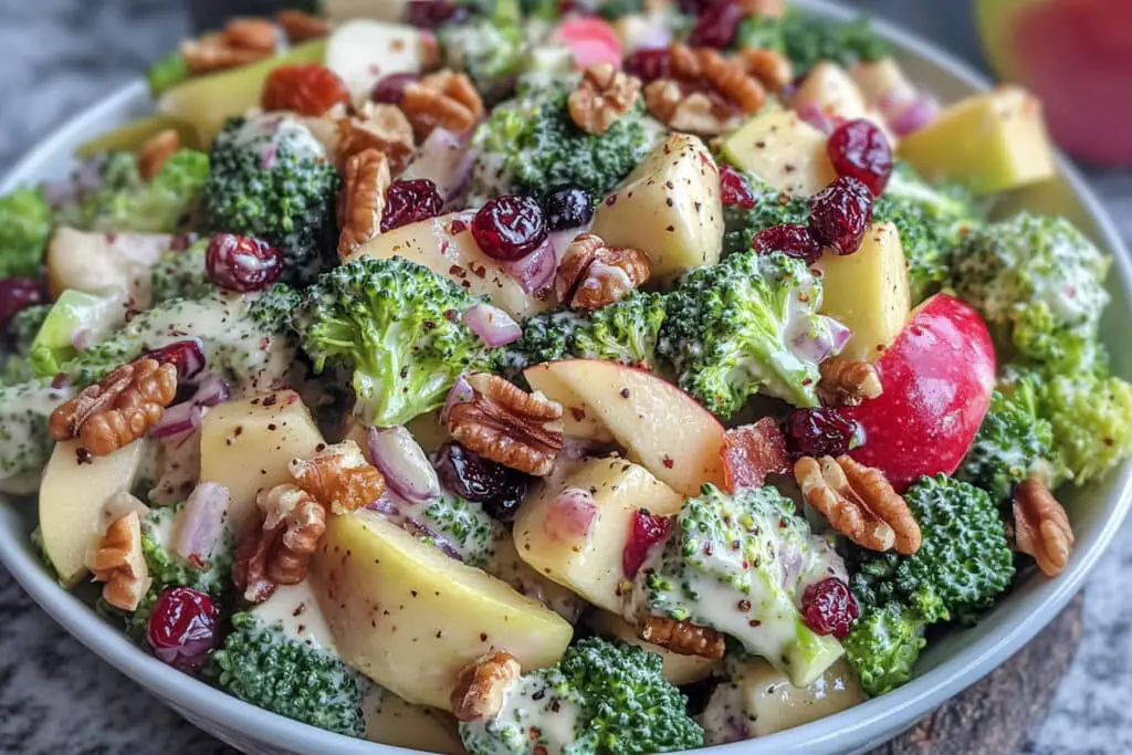 Honeycrisp Apple Broccoli Salad Recipe Honeycrisp Apple Broccoli Salad Recipe