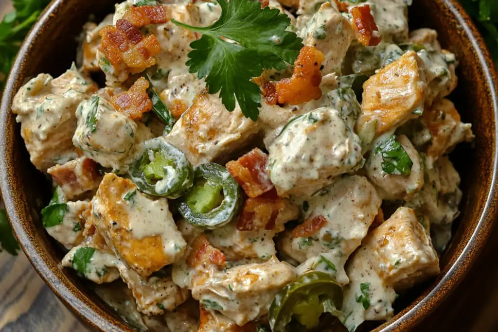Jalapeño Popper Chicken Salad Recipe Jalapeño Popper Chicken Salad Recipe