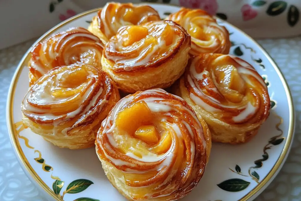 Peach Pie Cruffins Recipe Peach Pie Cruffins Recipe