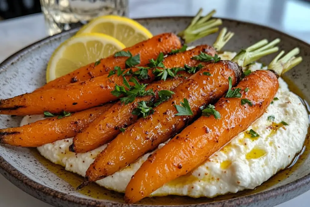 Roasted Carrots with Whipped Ricotta & Chili Butter Recipe Roasted Carrots with Whipped Ricotta & Chili Butter Recipe